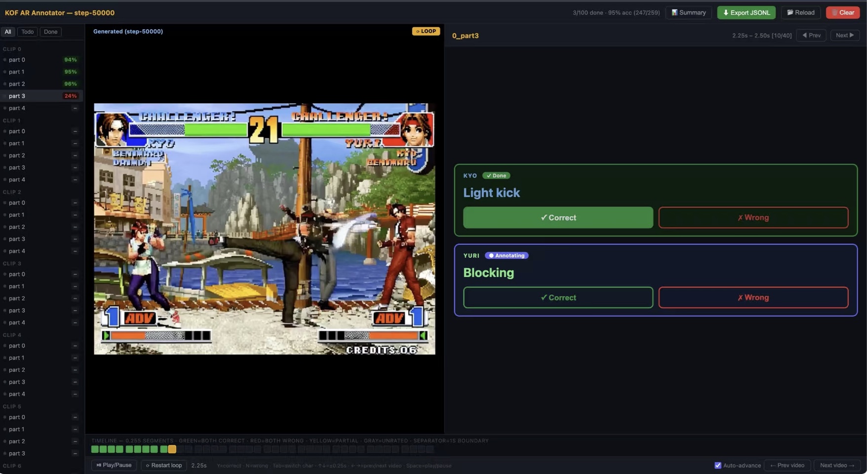 Local annotation interface for Incantation